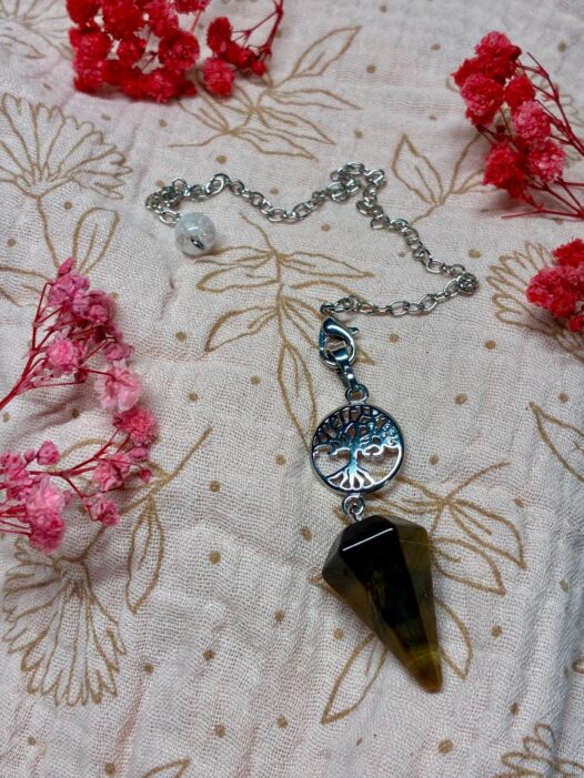 pendule oeil du tigre